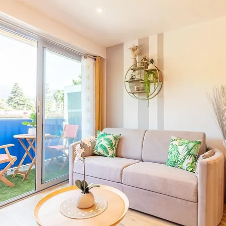 Le 182, Plage A Pied, Balcon & Climatisation Apartman Menton